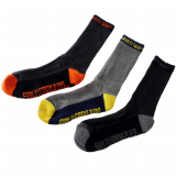 Bata Socks 3-Pack Yellow/Orange/Grey UK10-14 / US11-15