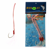 Hang Flasher Hook 5/0 100lb Qty 3
