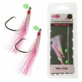 Ocean Assassin 2-Hook Flasher Rig Pink N Pearl