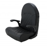 BLA Luxury Boat Helm Seat Black