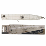 Maria DuckDive Slim Popper Lure 190mm 60g Clear