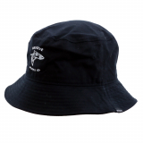 Desolve Shark Bucket Hat Black XL
