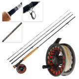 Orvis Clearwater 1034 Fly Combo Euro 10ft 3WT 4pc