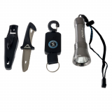 Scubapro LED Dive Torch Knife and Retractor Package