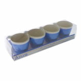 Azure Melamine Mugs 300ml Qty 4