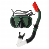 Hydro-Pro Dive Mira Mask and Snorkel Set Green