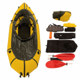 Adventure-XP Packraft Inflatable Kayak with Spray Deck 235cm Yellow