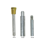 3/8 NPT Thread Engine Pencil Anode with Plug 12x69mm 0.08kg