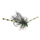 Manic Tackle Project X-Stimulator Black Dry Fly #12