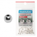 HANAK Competition ECO+ Tungsten Beads Qty 50 Silver 2.3mm