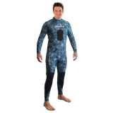 Mares Phantom Steamer Spearfishing Wetsuit 3mm Camo Blue