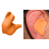 Radians Custom Moulded Earplugs Orange