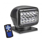 NARVA 12V Dual Speed LED Search Lamp with Remote Control 5000lm - Black