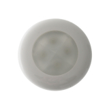 Hella Marine White LED Soft Light Round Courtesy Lamp White Plastic Rim 24v