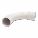 Marley ARMA Above Ground Conduit Pipe 90 Degree Plain Bend 25mm Grey