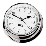 Weems & Plath Chrome Endurance 125 Quartz Clock