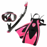 TUSA Sport Serene Womens Dive Mask Snorkel and Fins Set