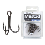 Mustad 36329BLN Treble Hooks 1/0 Qty 6