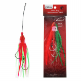 Catch Beta Bug Replacement Assist Rigs 135mm Red/Green Qty 1