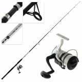 Daiwa D-Wave Spinning Combo with Line 8ft 15-25lb 2pc