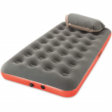 PAVILLO Roll and Relax Twin Airbed Grey/Orange