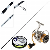 Daiwa Freams LT 4000-C Exceler Oceano Soft Bait Combo with Braid 7ft 6in 5-9kg 2pc