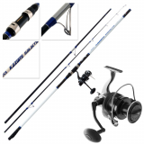 TiCA Flash Kazumi Galactic 1403 Surfcasting Combo 14ft 3in 100-250g 3pc
