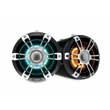 Fusion Signature 3 Wake Tower Sports Chrome LED Marine Speakers 8.8in 330W
