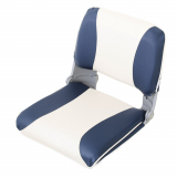 V-Quipment Deluxe Crew Folding Boat Seat Blue/White