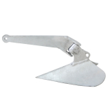 Galvanised Delta Type Anchor with Hinged Arm 6kg