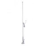 Trident Marine Removable VHF Antenna with Integrated Plug Base 1.1m Black