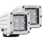 Rigid D-Series PRO Hybrid Diffused Surface Mount White Light Pair