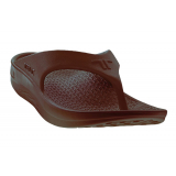 Telic Energy Supportive Recovery Jandals Espresso Brown