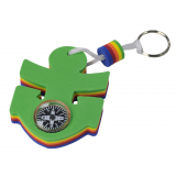 Anchor Safety Key Float with Compass