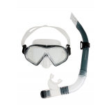 Mirage Freedom Silicone Dive Mask and Snorkel Set Smoke