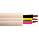 Twin Earth Flat AC Mains Cable