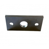 Chrome Plated Brass Flat Rowlock Plate 10mm