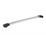 Prorack Aero Roof Rack Rail Bar Single Silver 110 to 120cm