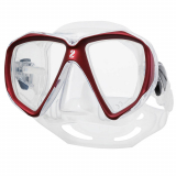 Scubapro Spectra Dive Mask Clear/Red
