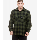 Swanndri Mens Ranger Wool Shirt Olive/Black Check