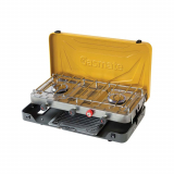 Gasmate 2 Burner LPG Stove with Grill