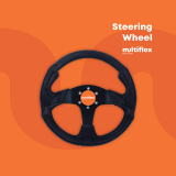 Multiflex W5 Epsilon Sports Steering Wheel 350mm Black