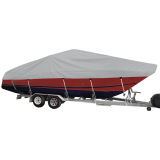 Oceansouth XL Bowrider Boat Cover Outboard Grey