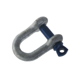 Trailparts D-Shackle Rated Pin Galvanised 22mm Throat