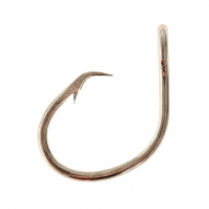 Mustad Demon Perfect Circle Hook, in Line, 2x Strong, 16/0