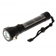 Solar rechargeable deals torch light