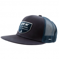 BKK Legacy Snapback Trucker Cap Navy - Hats, Caps & Beanies - Apparel
