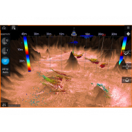 Raymarine axiom 9 rv w realvision 3d sonar Buy Raymarine Axiom 12 Pro Rvx Hybridtouch Gps Fishfinder Realvision 3d And 1kw Chirp Sonar With Nz Au Chart Online At Marine Deals Com Au