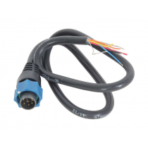 Transducer Adapter Cable For Lowrance Blue Plug and Simrad NSE Models