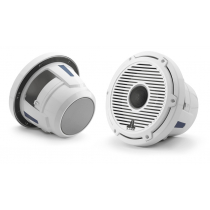 JL Audio M6-880X-C-GwGw 8.8in Marine Coaxial Speakers Gloss White Trim Ring/Classic Grille
